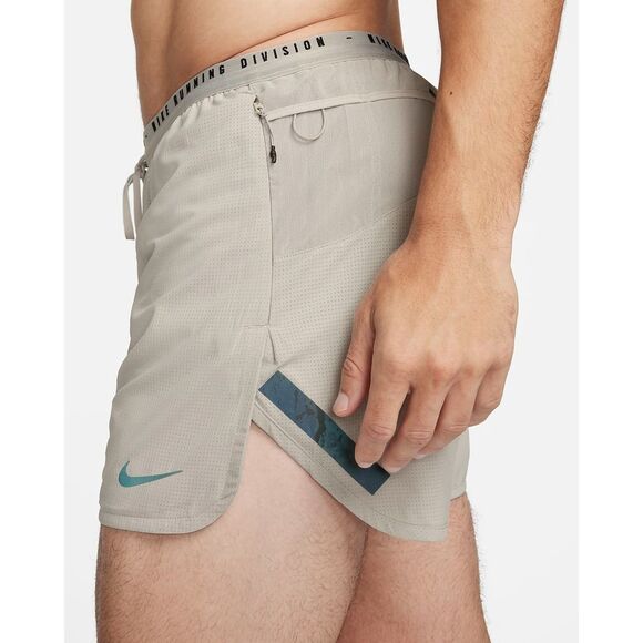 Nike Run Division Dri-FIT ADV Shorts Color: Light Iron Ore DV9292-292 Size L NWT - Picture 3 of 8